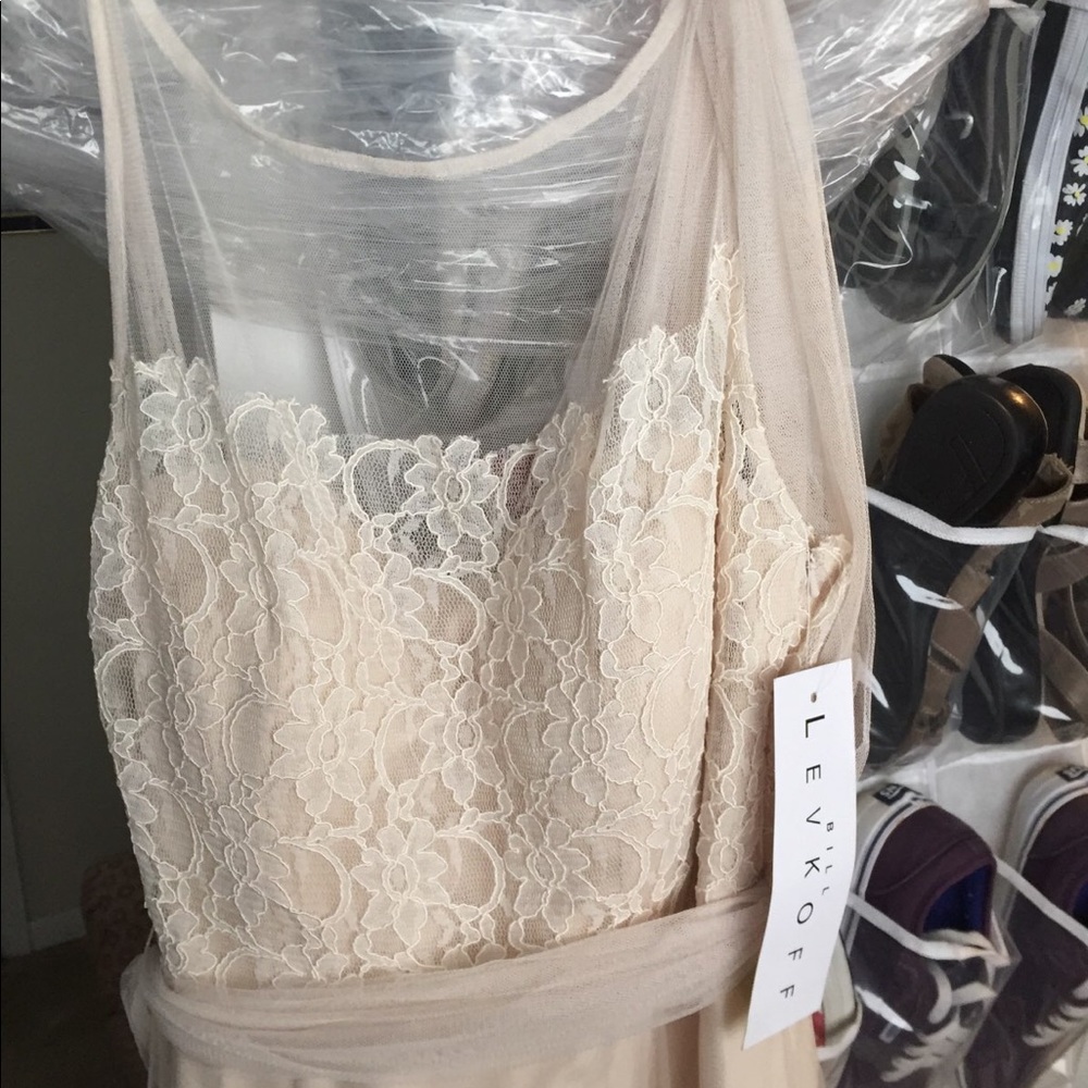 Champagne Wedding or bridesmaid dress